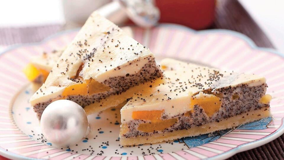 Vanilkovo-makový cheesecake
