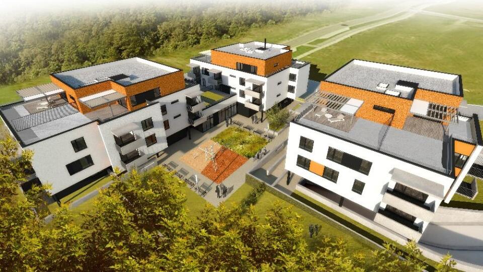 Zóna Pod vŕškami sa rozrastie o byty Limea - Na rohu územia má vzniknúť trojica nových bytoviek