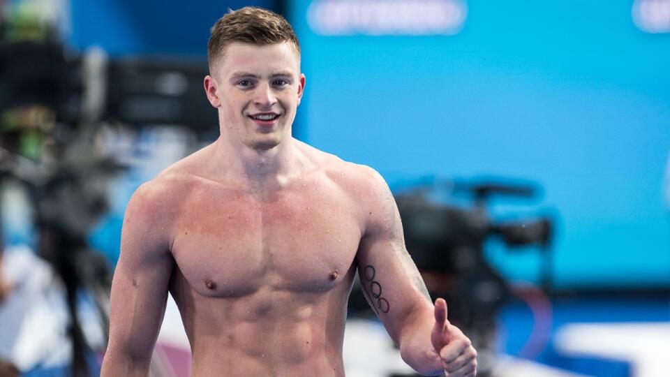 Adam Peaty je už trojnásobný olympijský víťaz v plávaní.