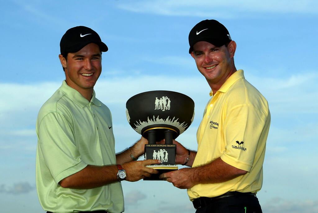 Rory Sabbatini v roku 2003, keď ešte nemal žiadne tetovania.
