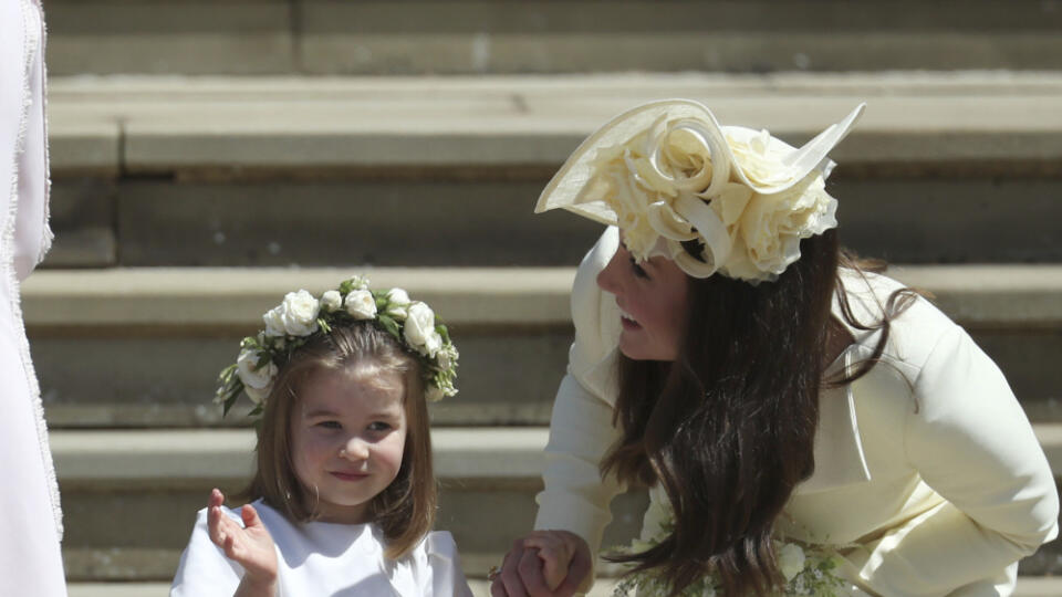 Princezná Charlotte s maminou, vojvodkyňou Kate