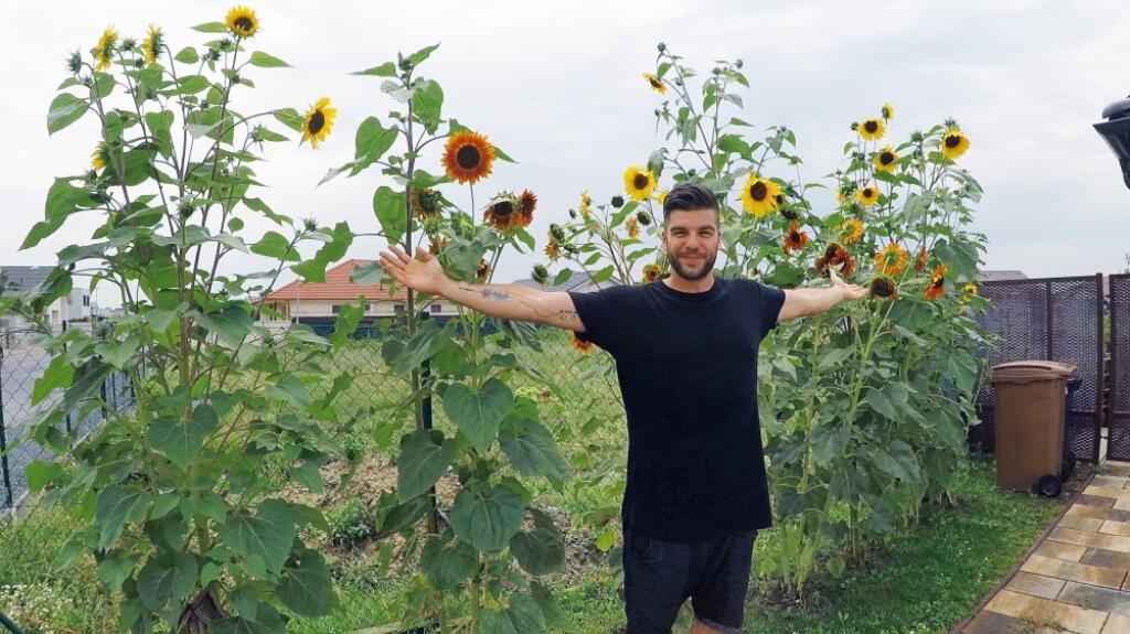 „ Aj keď som vyrastal v bytovke, vždy ma to ťahalo k prírode. Je to skvelý pocit starať sa o rastlinky, ktoré nás odmenia chutnými plodmi.“