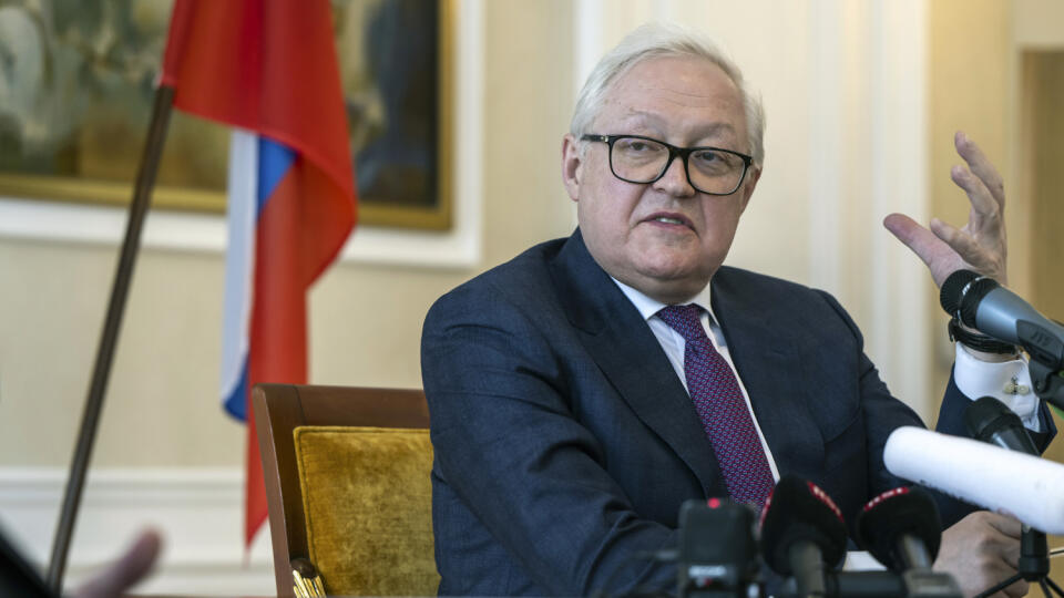 Námestník ruského ministra zahraničných vecí Sergej Rjabkov.