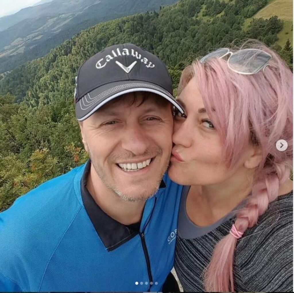 Julo Viršík s manželkou Adrianou