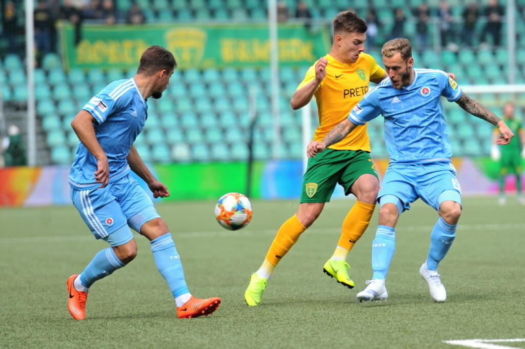 Futbalisti ŠK Slovan Bratislava sa stali novým majstrom Fortuna ligy.