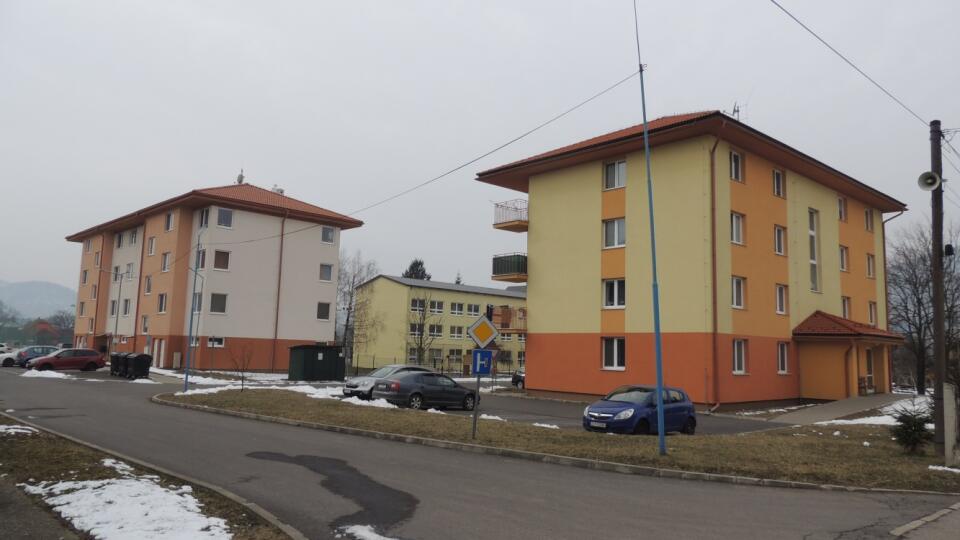 Bytové domy v obci Tekovská Breznica v okrese Žarnovica