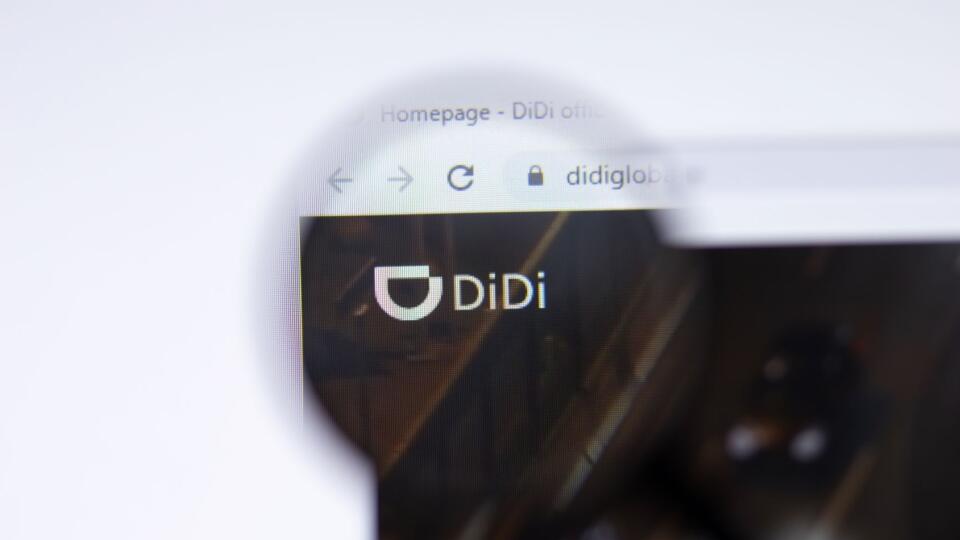 DiDi Global website page