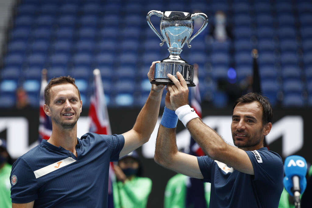 Filip Polášek a Ivan Dodig vyhrali Australian Open.