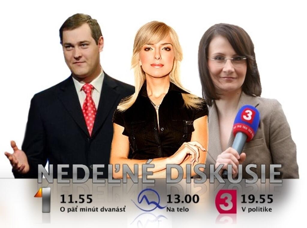 Nedeľné diskusie opäť najmä o slovensko-maďarských vzťahoch