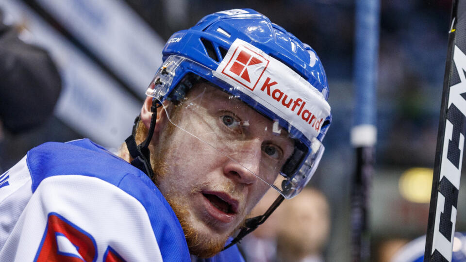 Michal Čajkovský v reprezentačnom drese.
