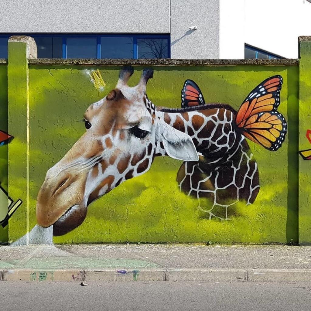 Street-Art художник Каиффа
