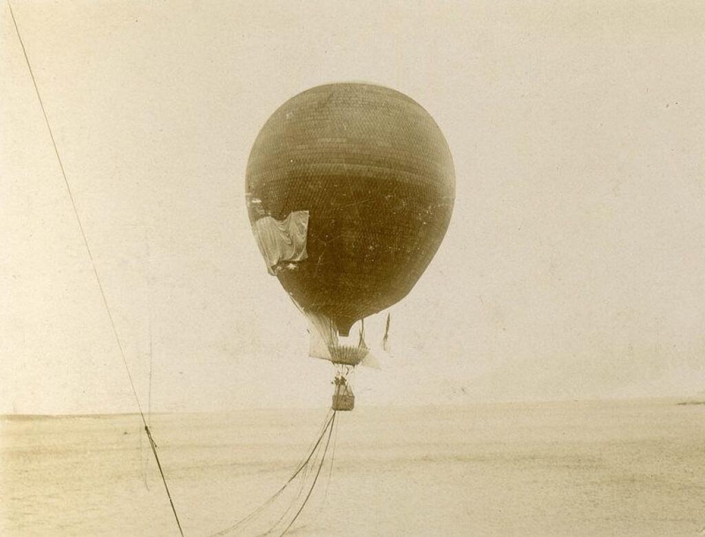 Первый шарик. Экспедиция Андре на воздушном шаре. 1897 Арктика аэростат. Соломон Андрэ на воздушном шаре. Соломон Андре 1897 на шаре Орел.