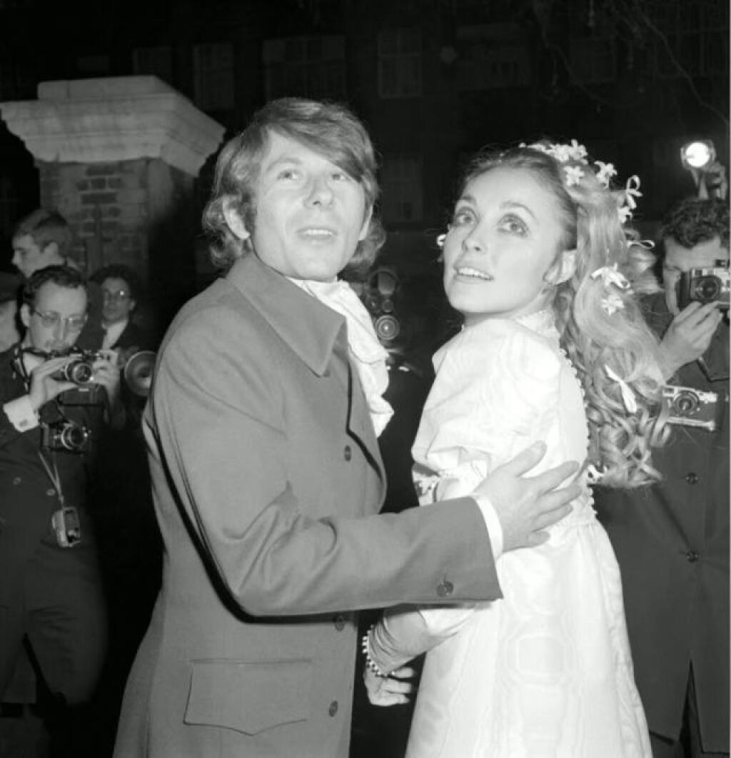Sharon Tate a Roman Polanski sa vzali 20. januára 1968 v Londýne.