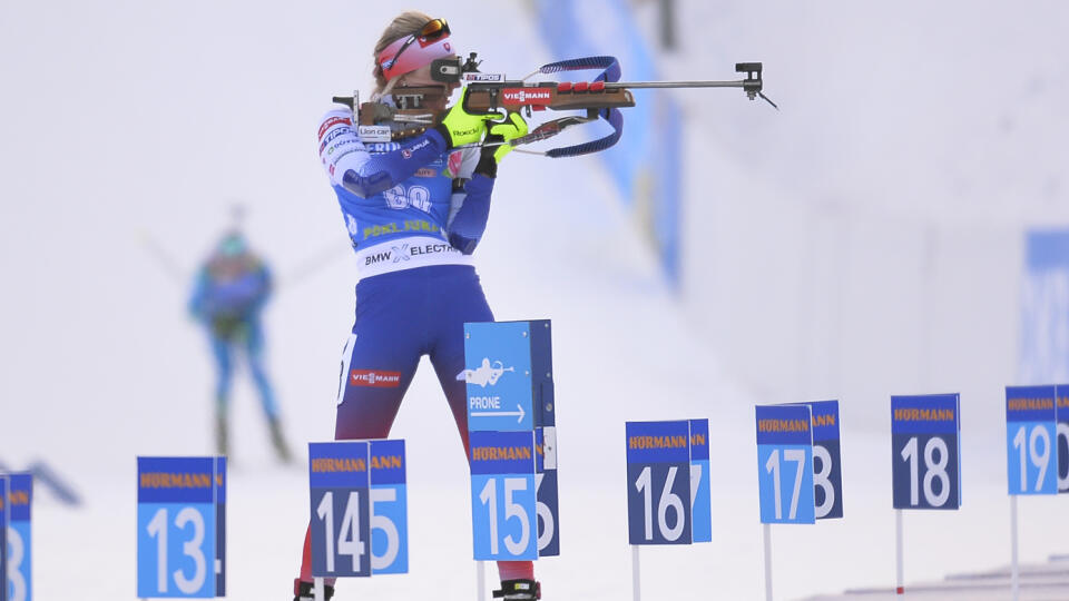 Slovenská reprezentantka Terézia Poliaková obsadila v sobotnom šprinte na biatlonových ME v Minsku 29. miesto.