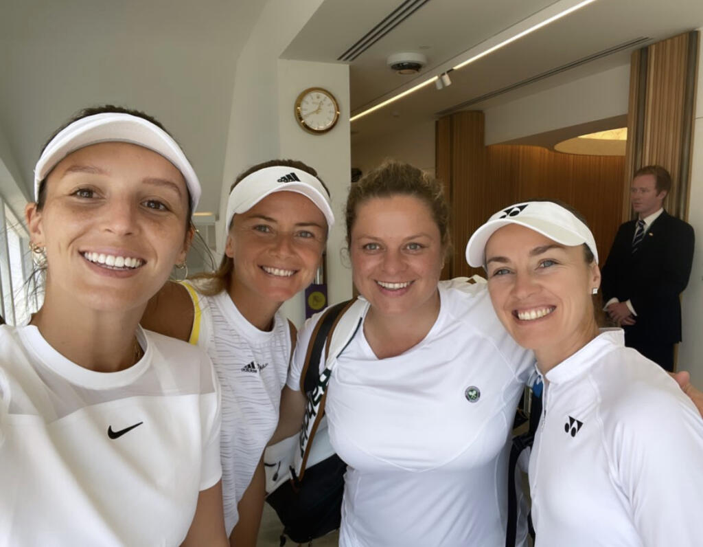 Hantuchová si uživala Wimbledon plnými dúškami a v spoločnosti tenisových legiend.