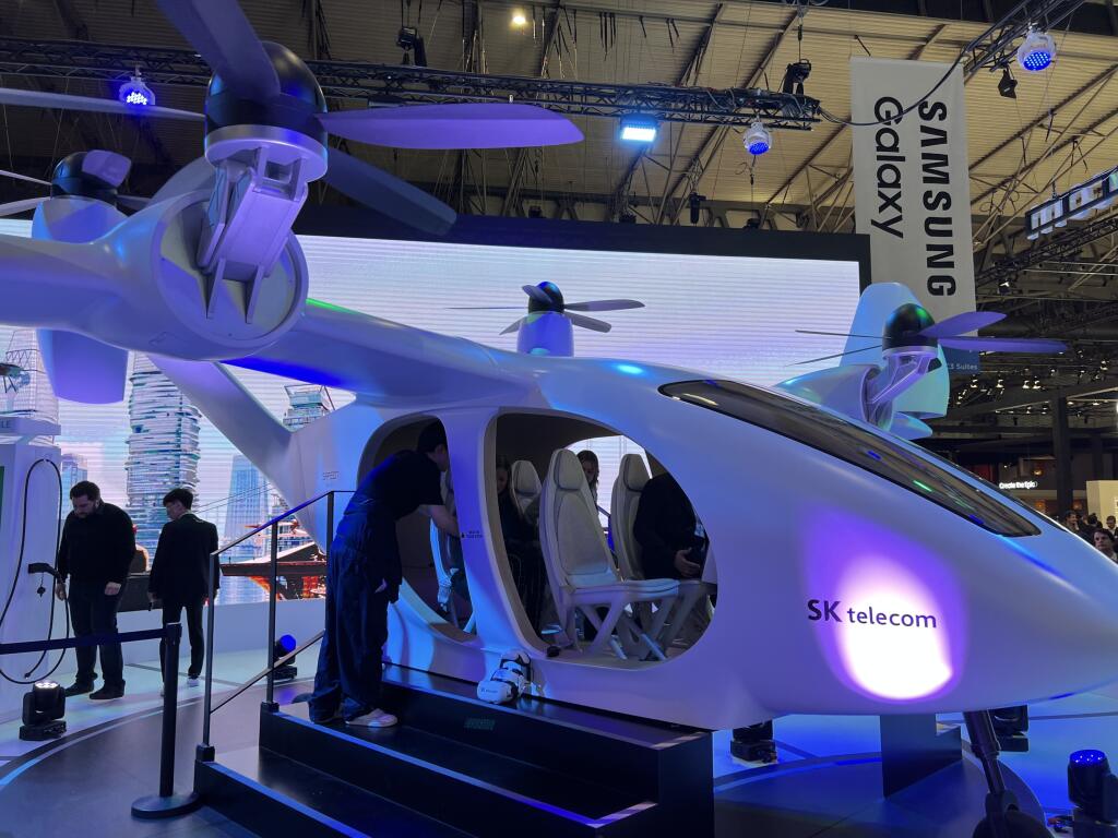 Aerotaxi od operátora SK Telecom