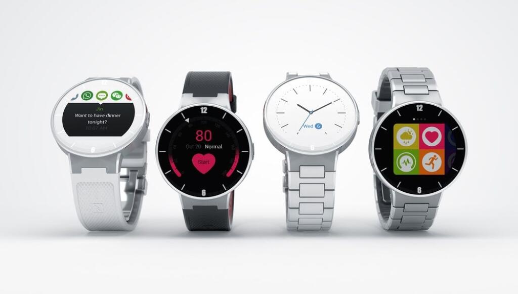 Alcatel OneTouch Watch rozbúri vody smart hodiniek