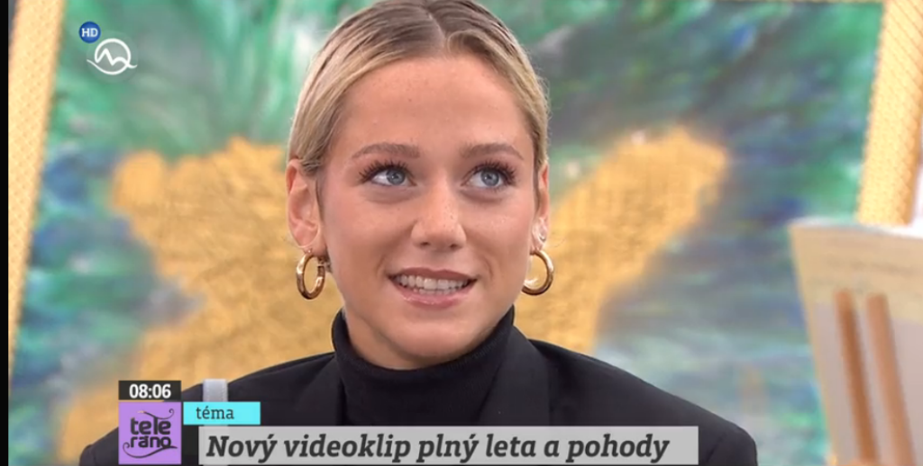 Emma Drobná v Teleráne.