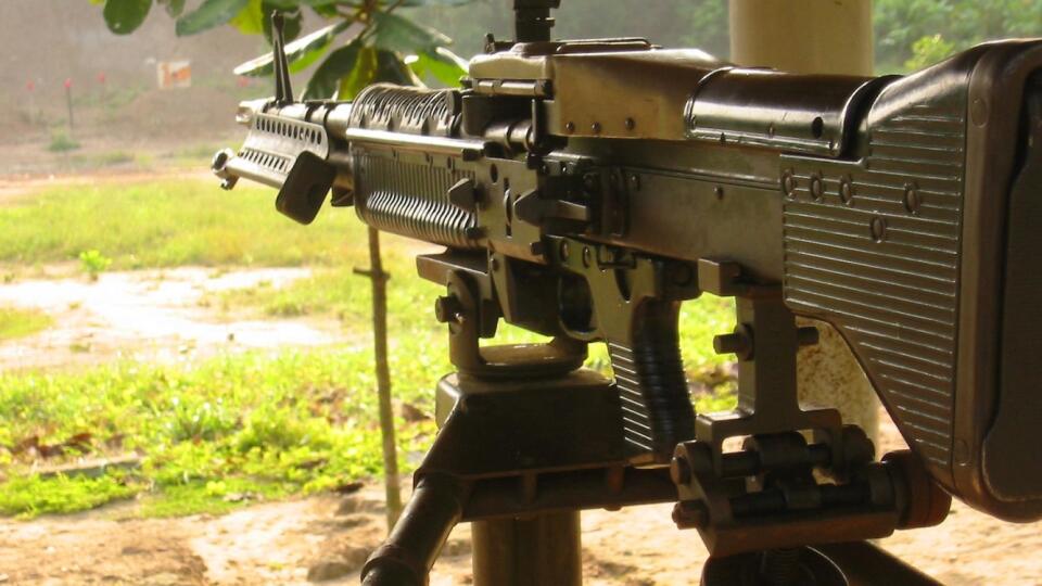 m60 machine gun firing range vietnam