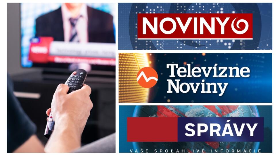 hlavné spravodajské relácie, televízne noviny markíza, noviny tv joj, správy stvr
