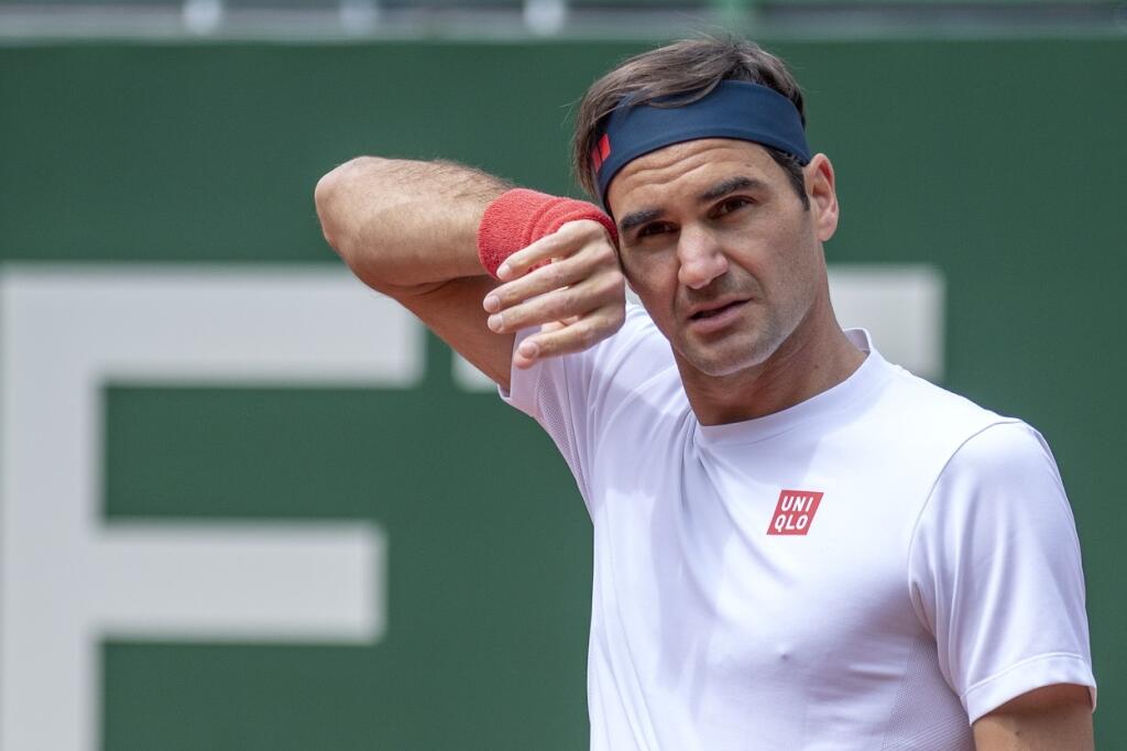 Roger Federer sa pripravuje na turnaj v Ženeve.