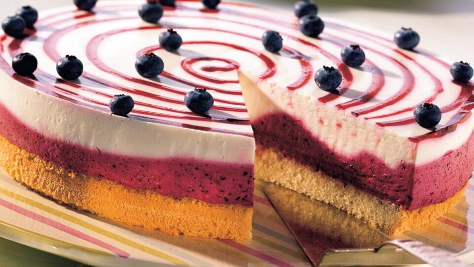 Čučoriedková torta