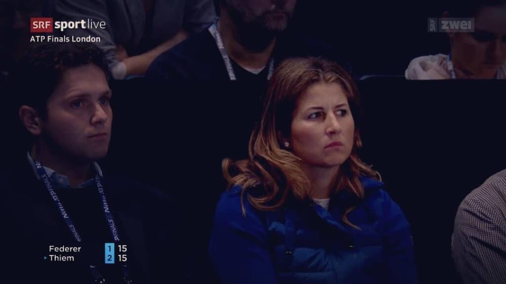 Mirka v úvode turnaja nemala príliš dobrú náladu, veď jej manžel v prvom zápase prehral.