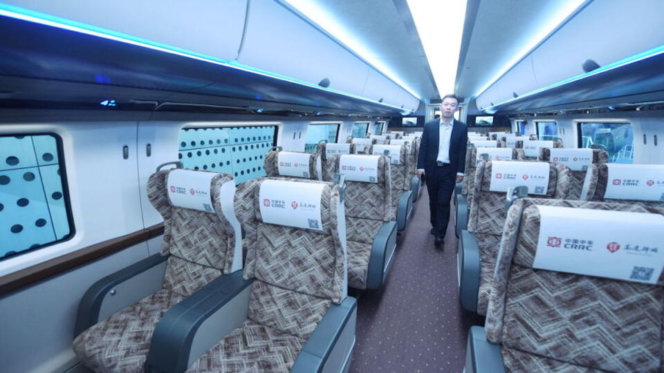 Čínsky rýchlovlak - Maglev