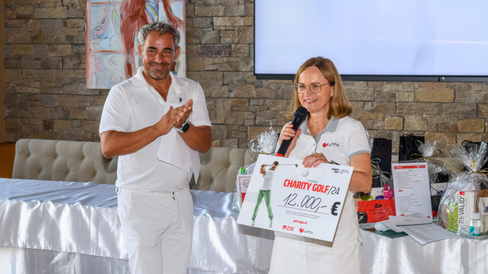 Charity golf
