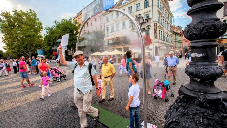 Turisti v Bratislave