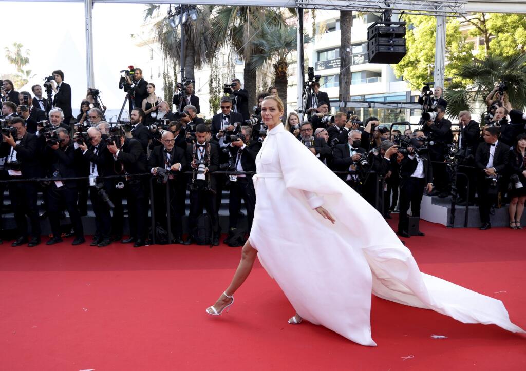 JB 58 Cannes - Modelka Petra Němcová pózuje fotografom počas jej príchodu na premiéru filmu 'Elvis' na 75. ročníku Medzinárodného filmového festivalu v Cannes 25. mája 2022. FOTO TASR/AP
Petra Nemcova poses for photographers upon arrival at the premiere of the film 'Elvis' at the 75th international film festival, Cannes, southern France, Wednesday, May 25, 2022. (Photo by Vianney Le Caer/Invision/AP)