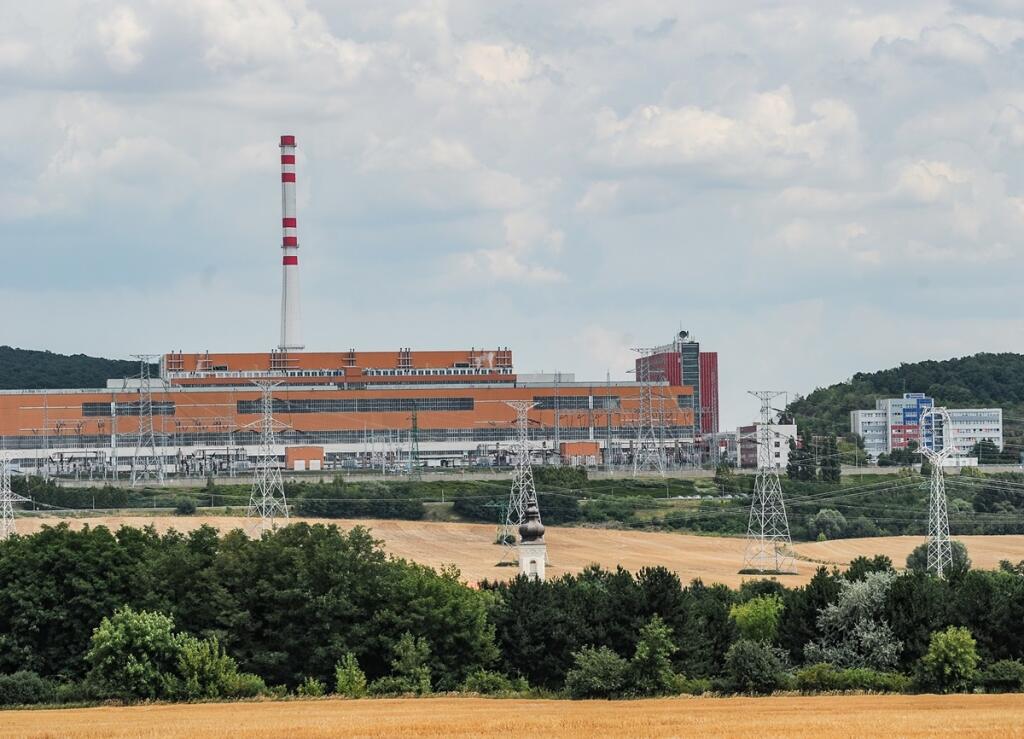 Pohľad na Atómové elektrárne v Mochovciach