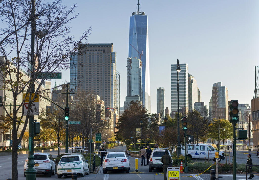 Teroristický útok na Manhattane: vodič dodávky zrazil viacerých ľudí