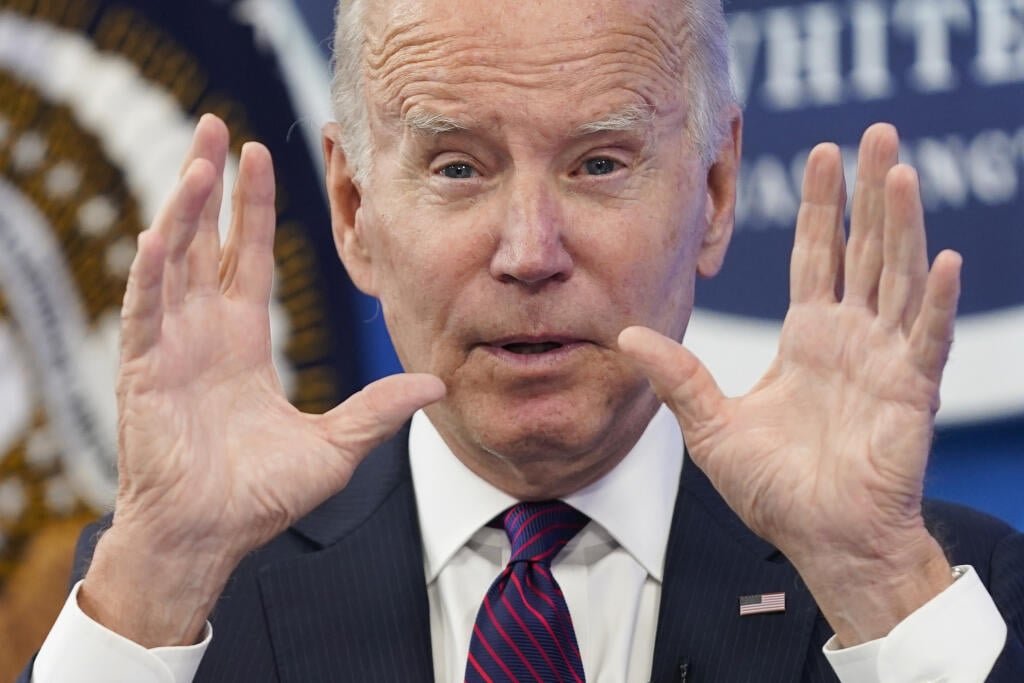 PK 19 Washington - Americký prezident Joe Biden reční o americkom záchrannom pláne v Bielom dome vo Washingtone 2. septembra 2022. Biden bude 28. a 29. septembra vo Washingtone hostiť prvý summit Spojených štátov a tichomorských ostrovných krajín. V piatok to oznámil Biely dom v čase, keď sa Peking snaží posilniť svoj vplyv v tomto regióne. FOTO TASR/AP

President Joe Biden speaks about the American Rescue Plan during an event in the South Court Auditorium on the White House campus, Friday, Sept