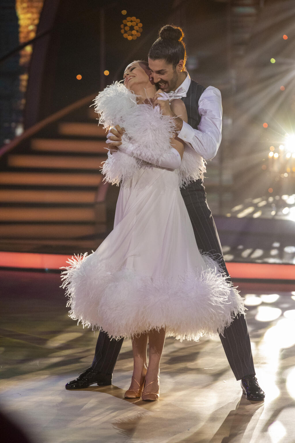 Tanečná šou Let’s Dance televízie Markíza. Speváčka Mária Čírová a Joris Yacoub