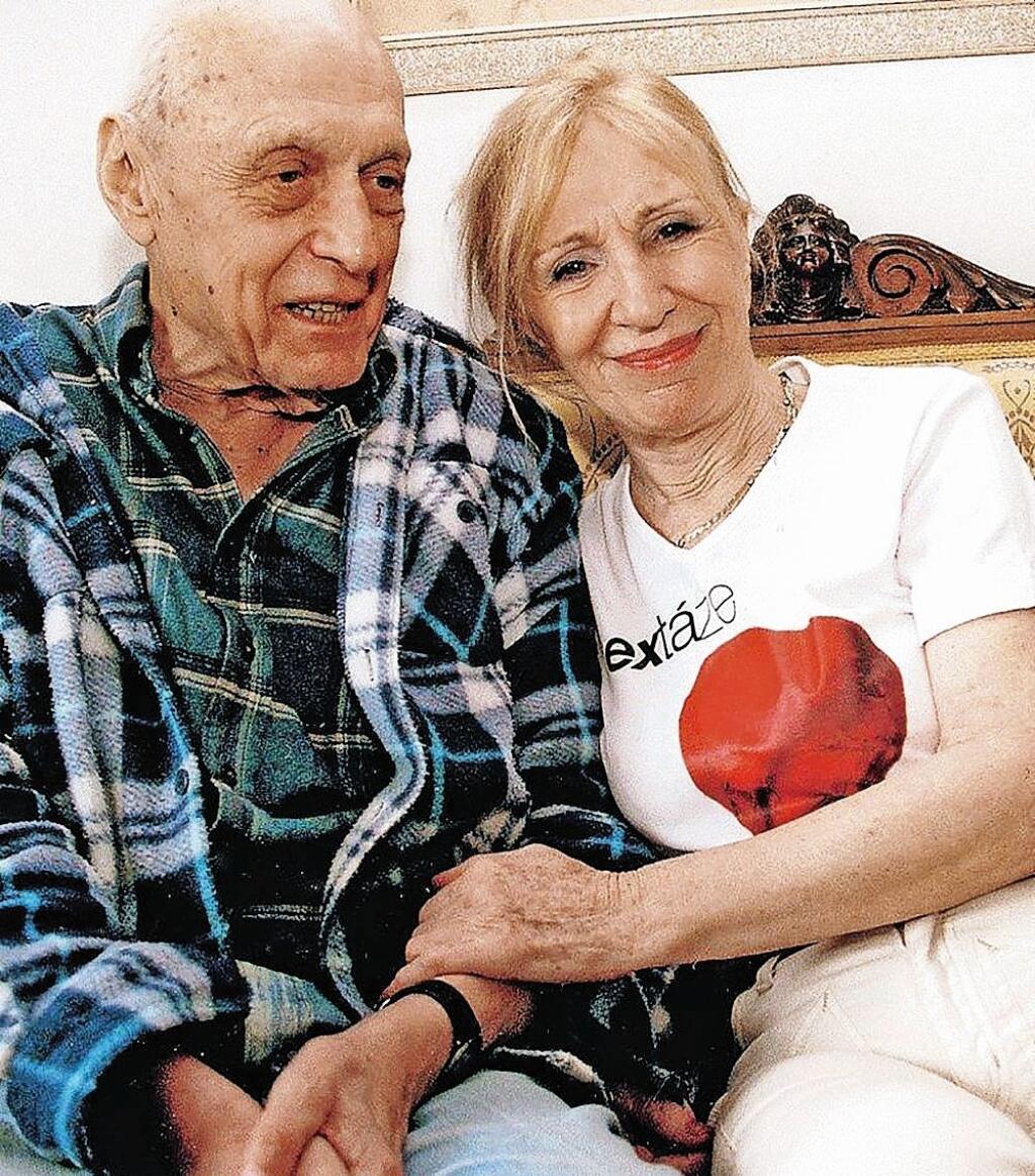 S MANŽELOM MIROM PROCHÁZKOM Vdovou je už pätnásť rokov.