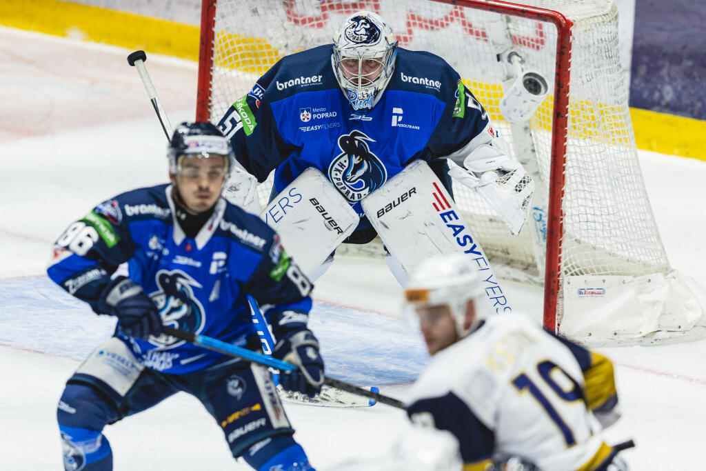 Zápas 21.kola hokejovej Tipos Extraligy medzi HC Slovan Bratislava a HK Poprad.
