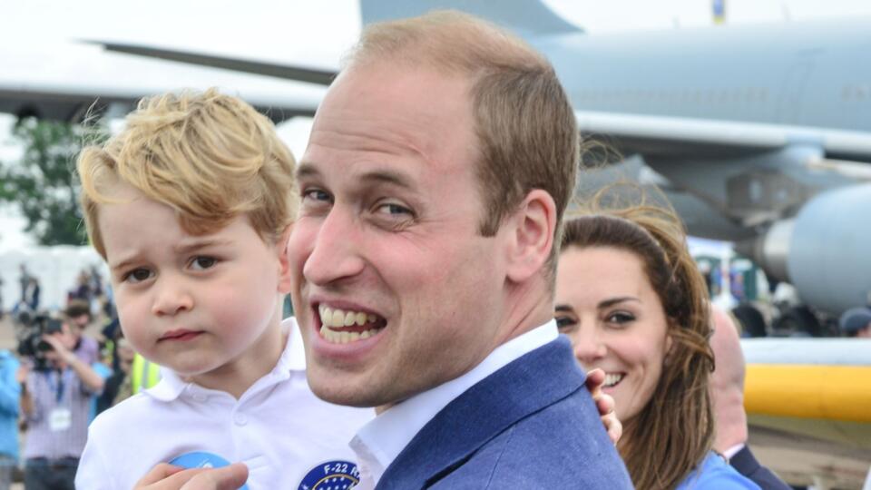 Vojvodkyňa Kate, princ William a princ George