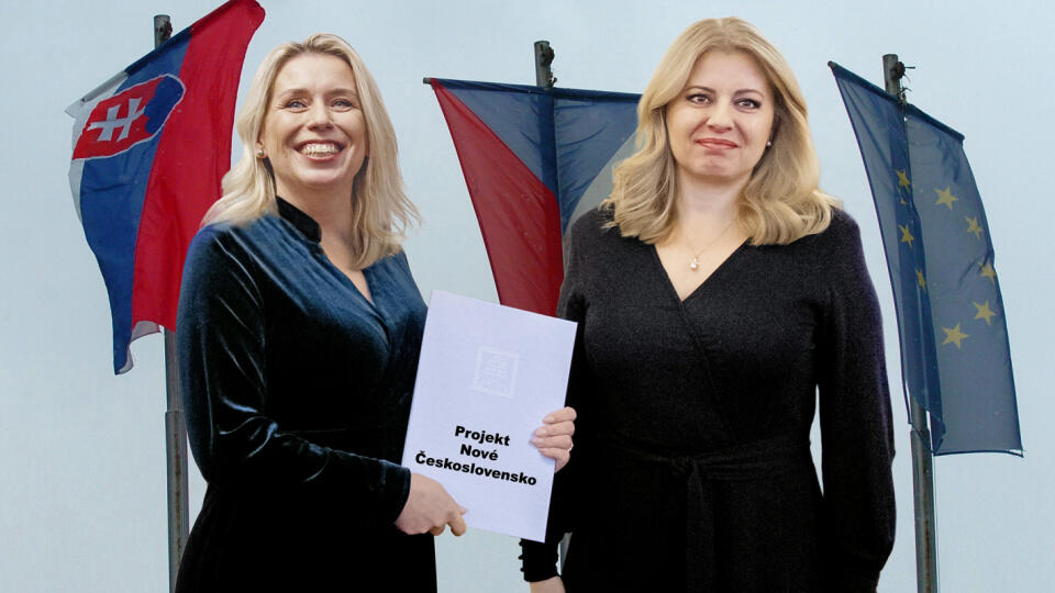 Blondínky v akcii: Projekt Nové Československo vraj posunie Slovensko ekonomicky, hospodársky i geopoliticky na vyššiu úroveň.