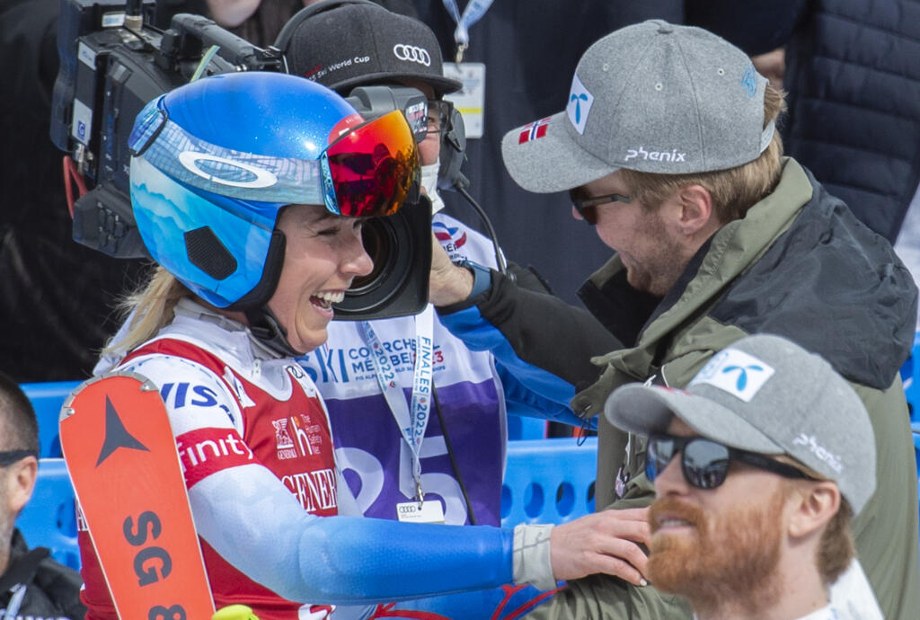 Vysmiata Shiffrinová je po boku Kildeho opäť šťastná.