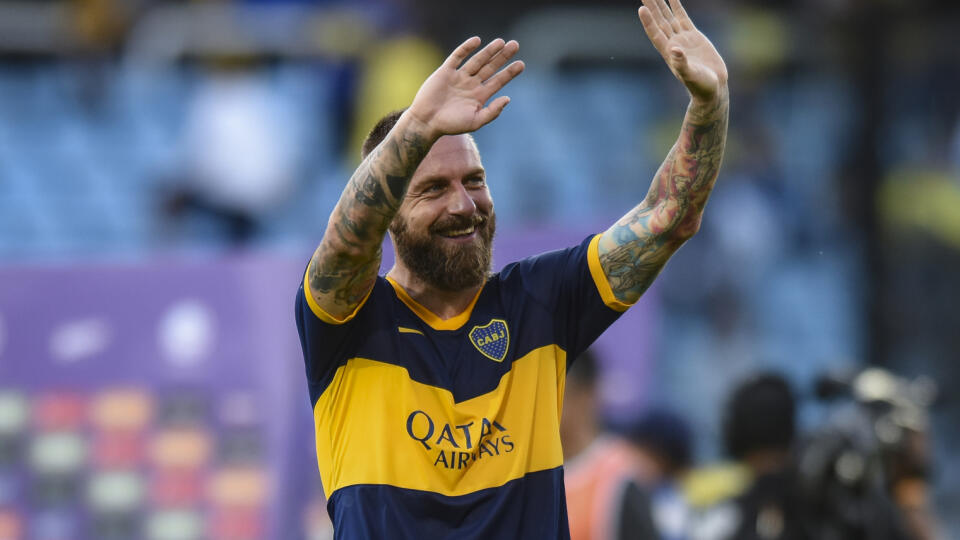 Daniele de Rossi v drese Boca Juniors.