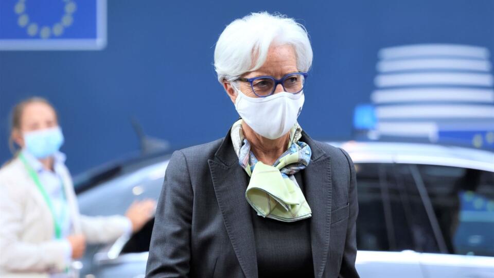 Šéfka Európskej centrálnej banky (ECB) Christine Lagardeová.