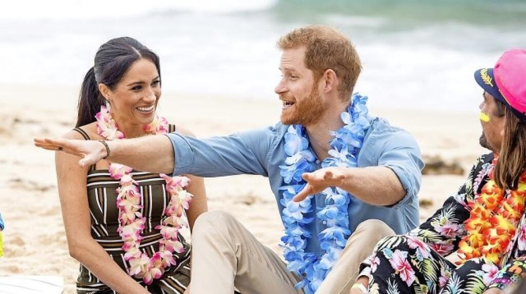 Prvá zahraničná cesta
princa Harryho a Meghan
Markle v októbri 2018
viedla do Austrálie.