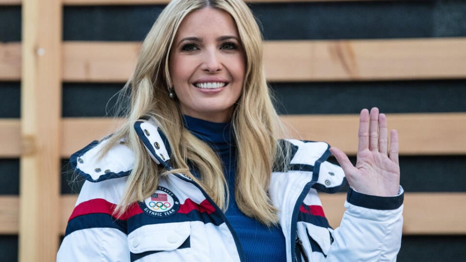 Ivanka Trump na ZOH 2018 v Pjongčangu.