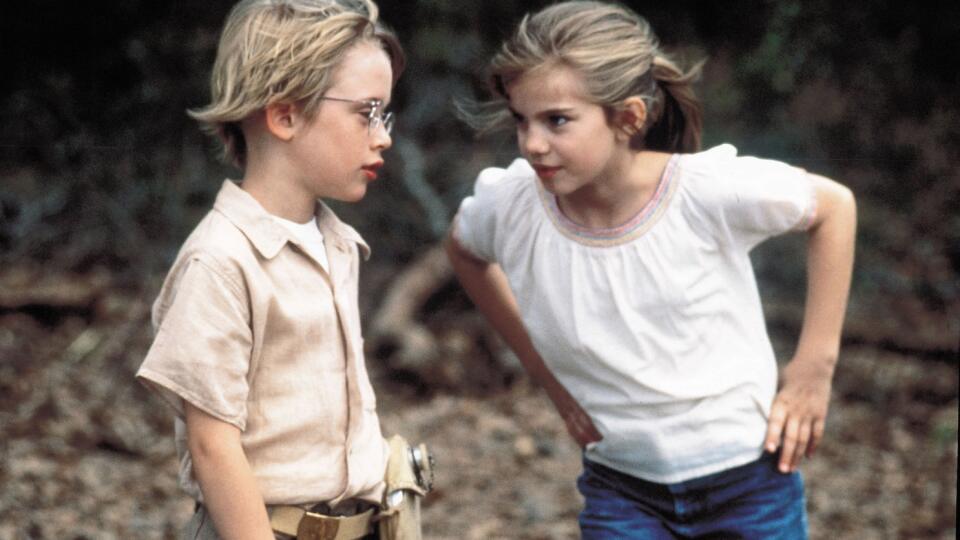 Macaulay Culkin a Anna Chlumsky vo filme Moja prvá láska.
