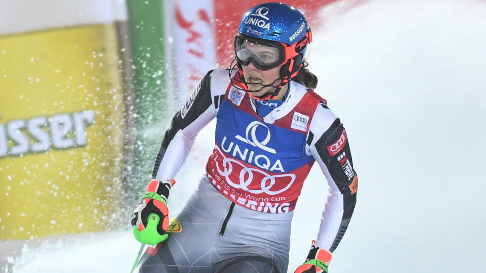 Slovenská lyžiarka Petra Vlhová v cieli po 2. kole slalomu Svetového pohára v alpskom lyžovaní v rakúskom Semmeringu 29. decembra 2020. FOTO TASR - Martin Baumann

