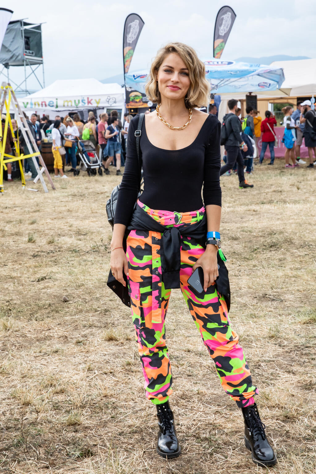 23 ročník festivalu Pohoda. Na fotke: Ivana Gáborík