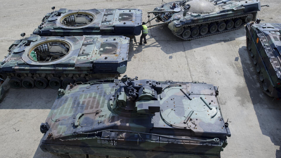German Company Dismantles Europe's Excess Military Hardware