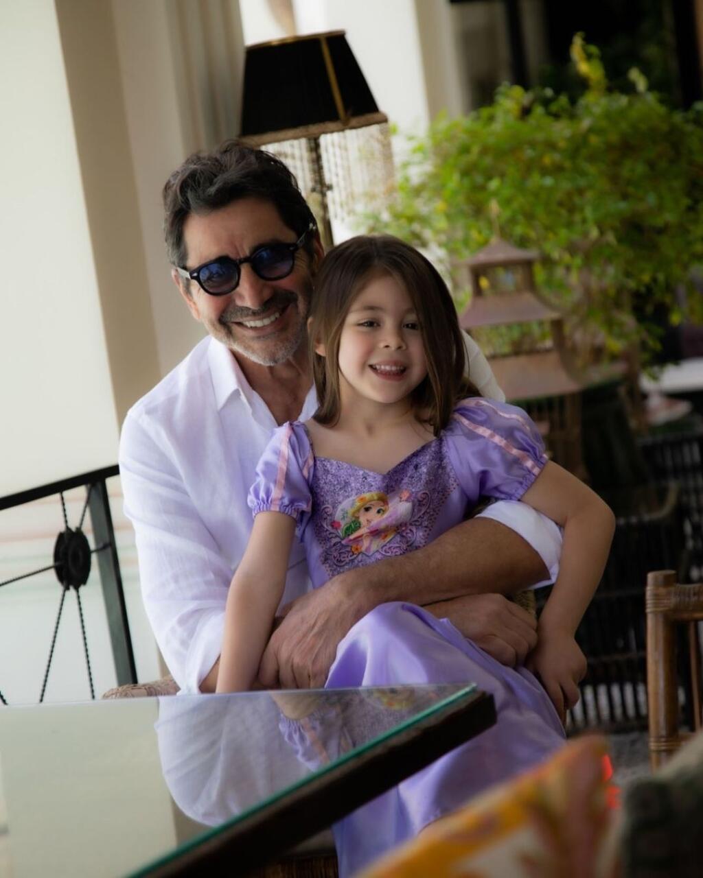 Арам Оганян с дочерью Ниной