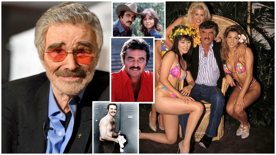 Burt Reynolds bol odjakživa magnetom na ženy. Sobášil sa dvakrát, no v jednom prípade si nevzal kolegyňu Sally (na hornej fotke), o ktorej sa vyjadril, že bola jeho celoživotnou láskou.